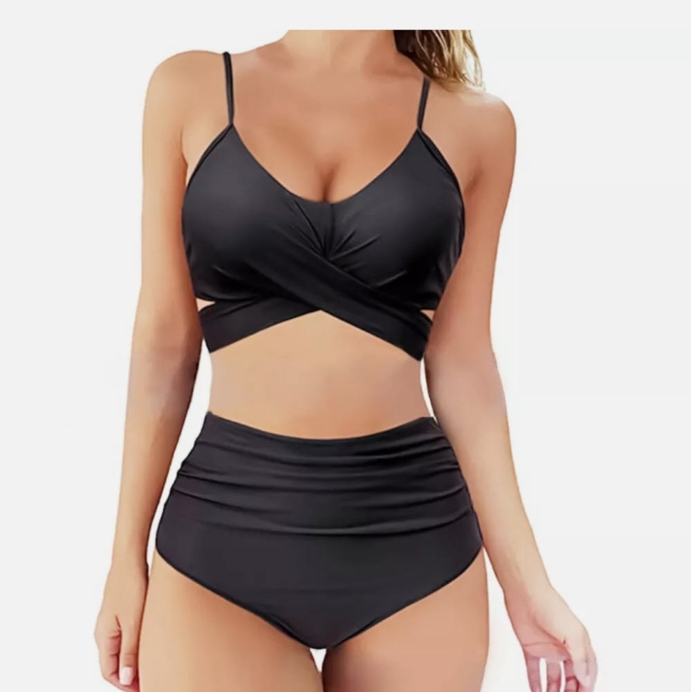B-10 Beautiful high waist bikini XL
